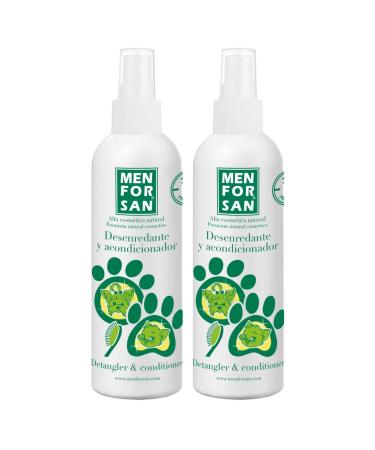 MENFORSAN Detangler and Conditioner Dogs and Cats 125 ml pack of 2 units