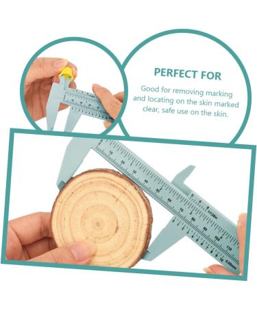 POPETPOP R gle Plastique de Mesure Pr cise pour Sourcils Pied Coulisse L ger Outil Professionnel pour Maquillage et Dessin des Sourcils Usage Personnel et Salon Beaut  - Buy Online on GoSupps.com