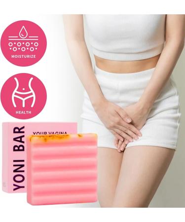 Yoni Women's Soap Bars Advanced Soap Bars Intimate Washing Female Natural Soap Bars Yoni Bar Soap for Women Ph Balance Feminine Wash for Women Feminine Hygiene Wash Suitable for All Skin Types 100g - Buy Online on GoSupps.com