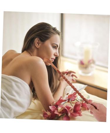 Healvian 3-Piece Wooden Back Scratcher Set | Portable Massage & Shoe Puller | Ergonomic Wenge Scraper for Ultimate Comfort - Buy Online on GoSupps.com