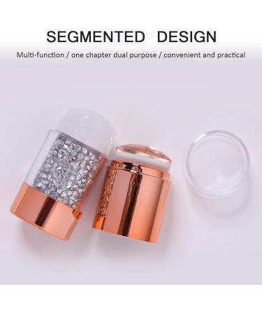 M/E Double Head Nail Stamp Set | Manicure Tools with Scrapers & Diamond Transfer | DIY Nail Art Essentials - Buy Online on GoSupps.com