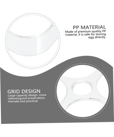 GLEAVI 3pcs Egg Storage Box Mustard Shelf Space Saving Egg Storage Refrigerator Egg Tray Household Egg Box Assorted Colorx3pcs 17.5x8.5x2cmx3pcs - Buy Online on GoSupps.com