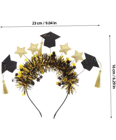 FRCOLOR Headband Graduate Cap Bopper Graduation Headdress Graduation Hair Accessories Graduation Hat Decoration Set Graduation Cap Hair Band 2024 Graduation Head Jewellery Bachelor Cap Hair Band - Buy Online on GoSupps.com