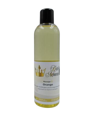 Billing moments massage oil 250ml / fragrance: orange / without paraffin and artificial additives / also suitable for professional users