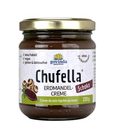 Govinda Organic Chufella Cocoa Cream (6 x 220 gr) 220 g (pack of 6)