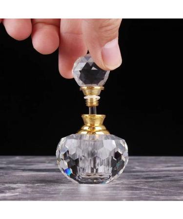 Glass Perfume Bottle 1ml Empty Refillable Perfume Dropper Bottle Vintage Crystal Essential Oil Bottle Fragrance Container - Buy Online on GoSupps.com