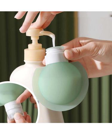 3 Pack Silicone Travel Bottles - 60ml/90ml Refillable Containers for Shampoo Lotion & Liquids Ideal for International Travel - Buy Online on GoSupps.com