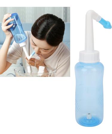 300ml Nasal Irrigation Set | Nose Rinse Cleaner with Changeable Spray Head | Sinus Rinse Bottle for Dust and Foreign Object Removal - Buy Online on GoSupps.com