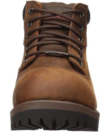 Skechers Men's Sargeants-Verdict Waterproof Boot 6.5 Dark Brown - Fashionably Rugged Footwear - Buy Online on GoSupps.com