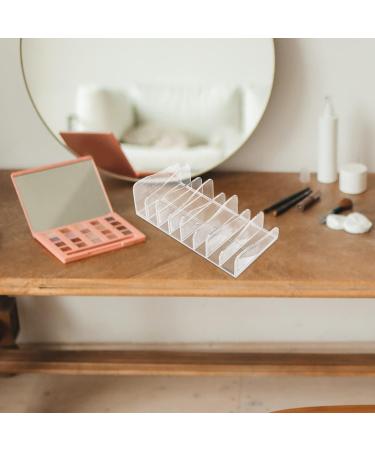 Ipetboom 12 Pcs Eye Shadow Storage Box Eyeshadow Desktop Cosmetic Organizer Desktop Cosmetic Rack Partition Transparent Colorx3pcs 17x8.5cmx3pcs - Buy Online on GoSupps.com