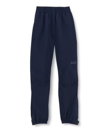 Jack Wolfskin Boys' Rainy Days Pants Kids 7 Years Night Blue