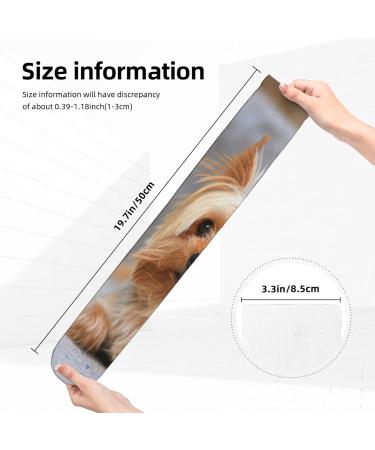 Yorkshire Terrier Photo Compression Socks for Men & Women | 15-20 mmHg Circulation Support for Running & Cycling - Buy Online on GoSupps.com