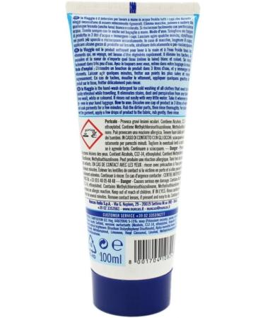 Nuncas Liquid detergent for all fabrics for machine washing and hand washing travel size 100 ml - Buy Online on GoSupps.com