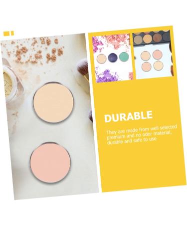 50pcs Eye Shadow Disk Eyeshadow Containers Empty Oil Paint Empty Eyeshadow Pan Eyeshadow Empty Tray - Buy Online on GoSupps.com