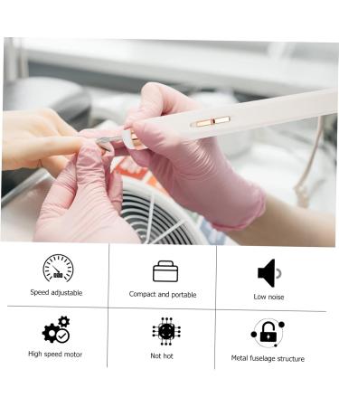 Housoutil 1 Set Nail Polisher Pedicure Kit Motor Kit Nail Gel Polish Kit Portable Nail Drill Manicure Tools Professional Drill for Nails Nail Kits Plastic Cordless White Nail File - Buy Online on GoSupps.com