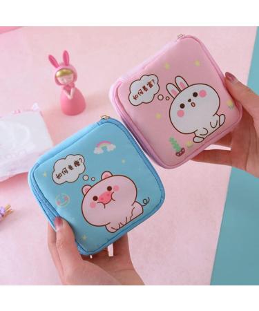 4PC Women s Bandage Storage Bag Set | Menstrual & Tampon Organizer Wallet | Stylish and Functional Holder for Napkins Towels & Accessories - Buy Online on GoSupps.com