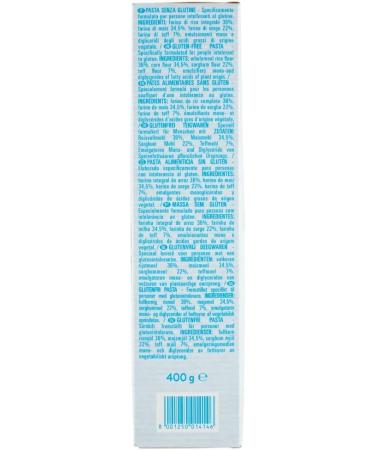 14x De Cecco Fusilli glutenfree No 34 glutenvrije pasta pasta pasta 400G + Italiaanse gourmet pulp 400g - Buy Online on GoSupps.com