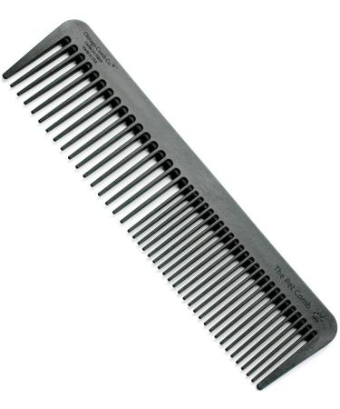 Chicago Pet Comb, Large Size for Long or Thick Fur, Gentle and Smooth, Made in USA, Dogs and Cats, Carbon Fiber, Graphite Black - Buy Online on GoSupps.com