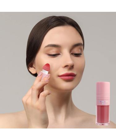 Liquid Face Cheek Blush | 8ml Cream Face Blush Stick | Natural-Looking Matte Blush for Cheeks Long-Wearing Waterproof Dewy Cheek Tint Aezon 04 - Buy Online on GoSupps.com