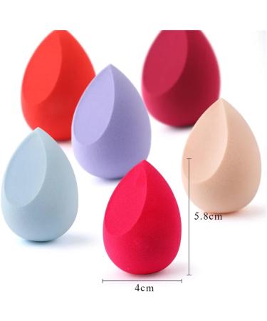 Makeup Sponge Concealer Smooth Cosmetic Powder Puff Cut Shape Foundation Water Drop Bevel Make Up Blender Tool (Color : Orange) - Buy Online on GoSupps.com