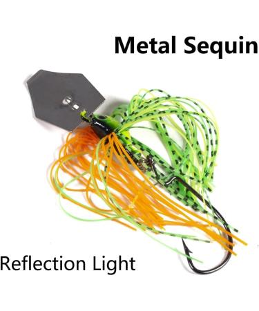 Chatterbait Artificial Bait Set - 6-Piece Spinner Fishing Lure for Pike Trout & Perch - International Shipping Available - Buy Online on GoSupps.com