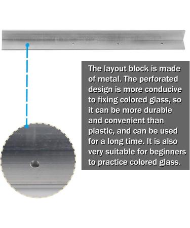 6 inch Stained Glass Layout Block System - Easy Glass Assembly - Buy Online on GoSupps.com