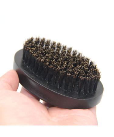 Razor brush for men curved pure pig beard international station explosion models lotus wood small black brush make-up brush