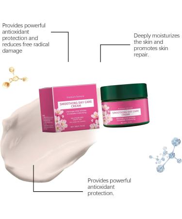 Organic Smoothing Day Cream Wild Rose & White Tea - Natural Cosmetics Natural Aging Face Cream With Age Protect Complex Reduces First Wrinkles Smoothing Day Cream Rosehip & White Tea (1) - Buy Online on GoSupps.com