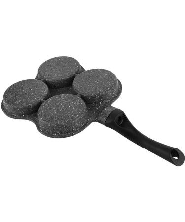 WIPPWER Saucepan 4-Hole Pancake Omelet Eggs Pan Frying Pot Breakfast Maker Kitchen Utensil Saucepan Cookware Wok - Buy Online on GoSupps.com