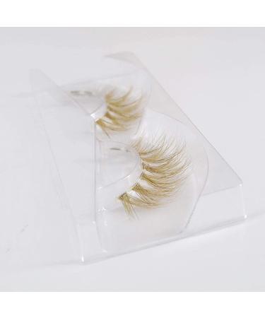 Brown Natural Mink False Lashes 3 Pairs - Light Brown Blonde Makeup - Brown2 - Buy Online on GoSupps.com