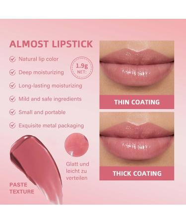  EONFAVE EONFAVE Pink Honey Lipstick - Moisturizing Lip Balm - Nourishing Mirror Effect - Hydrating - Glossy Pink Lip Makeup - Buy Online on GoSupps.com
