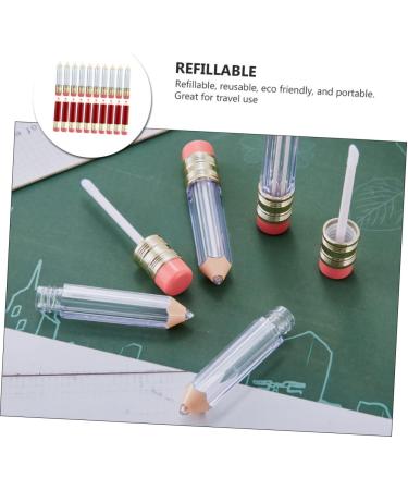 SOIMISS Lot de 20 Tubes de Gloss L vres Vides Mini Plastique Transparent et Rouge Rechargeables pour DIY Maquillage Quotidien et Usage Cosm tique - Buy Online on GoSupps.com