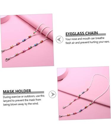 Buy Minkissy 2-Pack Anti-Drop Chain Mundsprung Straps for Face Cover - Elastic Cord Mask Decor for Kids | International Shipping - Buy Online on GoSupps.com