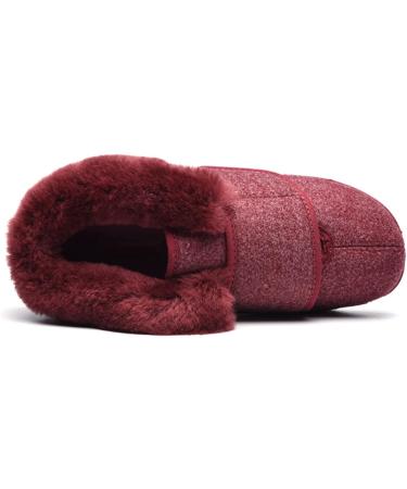 DXDUI Elderly Diabetic Shoes - Pink, Size 35 | Wide Fit, Fully Open, Multi-Functional Health Shoes for Winter Warmth at Home & Outdoors - Buy Online on GoSupps.com