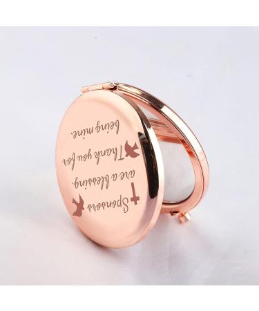 Sponsor Appreciation Compact Makeup Mirror - Catholic Mentor Thank You Gift - Buy Online on GoSupps.com