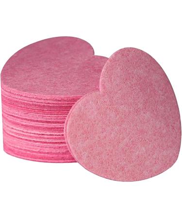 Compressed Cosmetic Spa Facial Sponges Heart Shaped Cleansing Wood Pulp - Buy Online on GoSupps.com