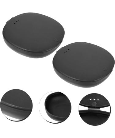 Buy Gleavi Silicone Container Set | 2-Piece Box Storage Pacifier & Menstrual Cup Holder | Portable Hygiene & Beverage Solution - Black - Buy Online on GoSupps.com