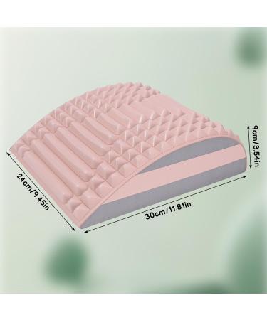 Jostift Neck & Back Extension 2-in-1 | Pain Relief Massage Device & Orthopedic Stretcher - Pink - Buy Online on GoSupps.com