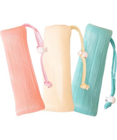 Baluue 9 Pcs Soap Bag Foam Net Soap Savers for Bar Soap Exfoliating Soap Pouch Soap Exfoliating Pouch Pe - Buy Online on GoSupps.com