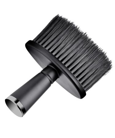 DOITOOL Hair Brush Barber Neck Brush Haircut Duster Barber Neck Cleaning Brush Facial Barber for Hair Barber Hair Duster Barber Shaving Brush Barber Duster Hair Cleaning Brush Beard Modify 14x10cm Black