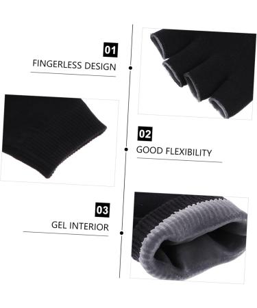 minkissy 4 Pairs Half Finger Moisturizing Gloves Fingerless Gel Gloves Dry Cracked Hand Gloves Essential Oil Gloves Half Finger Gloves Womens Glives Women's Apparel 95% Cotton Repair - Buy Online on GoSupps.com