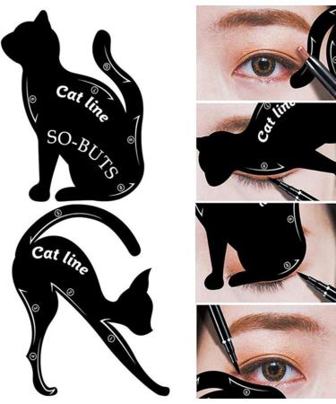 Eyes Wing Cat Stencils Quick Smokey Eye Tool Eye Tape for Eye Makeup in 10 Shapes Aviere - Buy Online on GoSupps.com