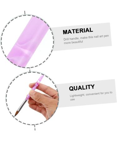 FOMIYES 1 Set Dust Brush Suit Nail Liner Nail Painting Tools Nail Art Nail Art Pens Nail Art Painting Pen Nail Brush Pen Acrylic Rod Design Brush 3d - Buy Online on GoSupps.com