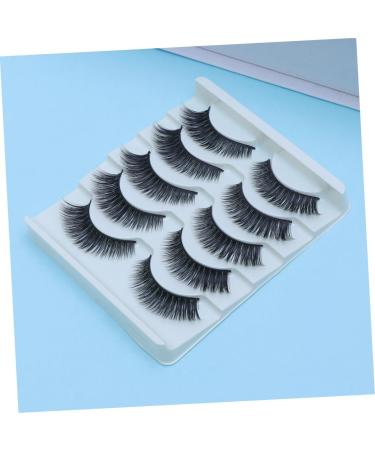 FRCOLOR 15 Pairs of 3D Eyelashes Volume False Eyelashes False Eyelashes for Women Soft Light Fake Eyelashes Stripes Long Thick Eyelashes Gentle Adhesive 5D - Buy Online on GoSupps.com