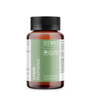 SEEWALD Lysine Complex Capsules (30 pcs.) - Maintains the immune system herbal dietary supplement vegan