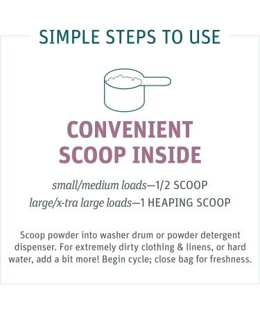 Grab Green 3-in-1 Laundry Detergent Powder 4lbs - Water Lily Scent - 100 Loads - Plant & Mineral Based - Stain Remover & Brightener - Superior Cleaning Power - 4lb Pack - Buy Online on GoSupps.com