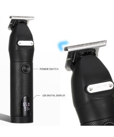 High Power Electric Hair Clippers - Rechargeable Metallic Gold Hair Clipper with LCD | International Shipping - Buy Online on GoSupps.com