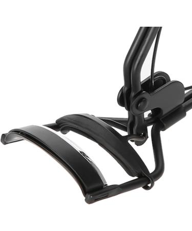 Verdant Touch Stainless Steel Eyelash Curler Stainless Steel Eyelash Curler Silicone Ring Pad Eye Lash Curling Tool Black Professional Cosmetic Tool - Buy Online on GoSupps.com