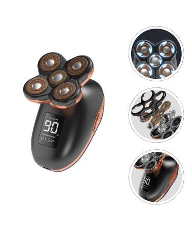 1 Pc Multifunctional Electric Razor Beard Trimmer - 5 Head Rotary Shaver for Men | Ideal Grooming Tool for Beard & Body - Buy Online on GoSupps.com