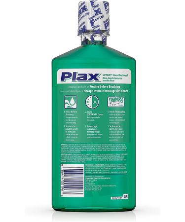 Plax Anti-Plaque Dental Rinse Soft Mint 24 Oz - by Plax | Effective Oral Care Solution - Buy Online on GoSupps.com